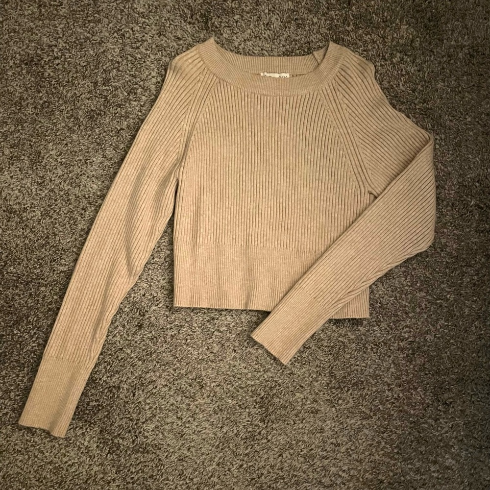 Beige boutique sweater